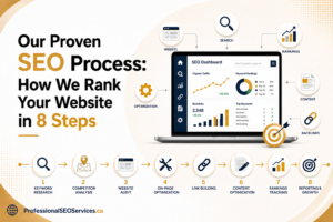 Our Proven SEO Process: How We Rank Your Website in 8 Steps