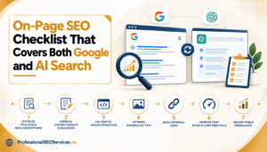On-Page SEO Checklist That Covers Both Google and AI Search