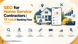 SEO for Home Service Contractors | 12 Local Ranking Fixes