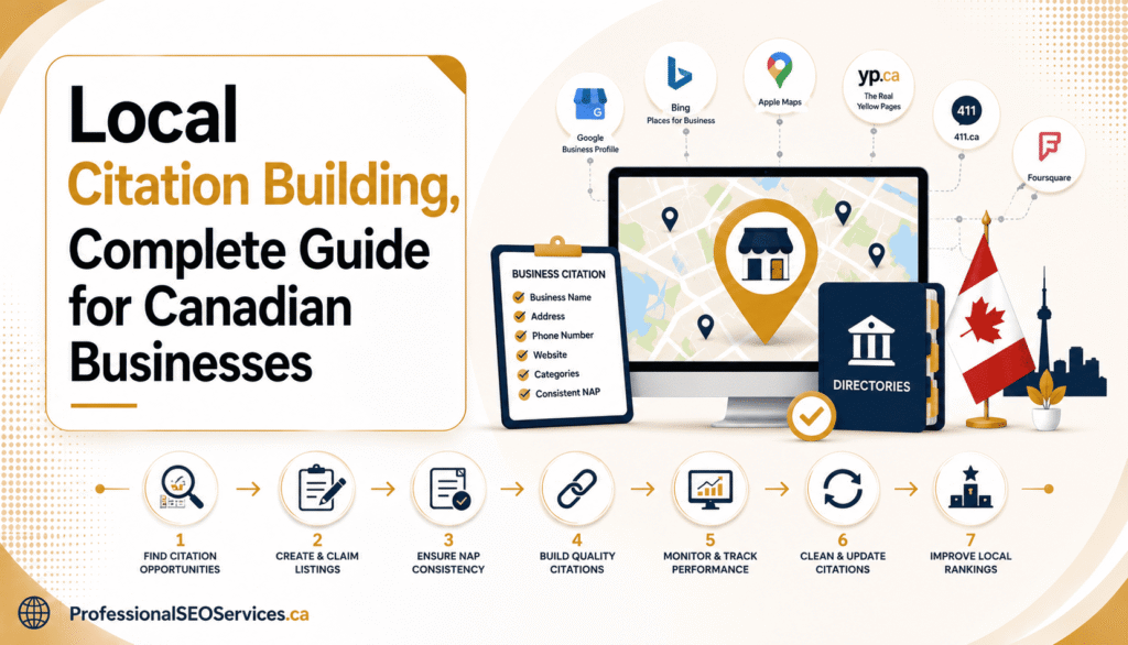 Local Citation Building, Complete Guide for Canadian Businesses