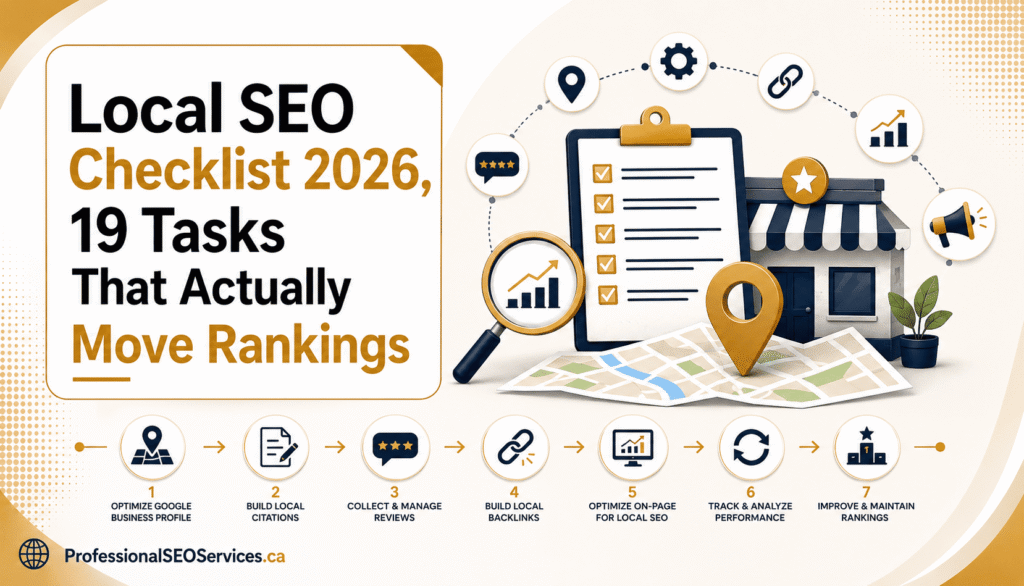 Local SEO Checklist 2026, 19 Tasks That Actually Move Rankings