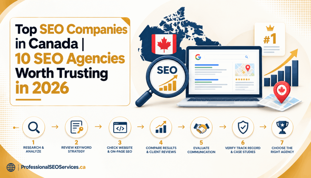 Top SEO Agencies in Canada | 10 SEO Companies Worth Trusting in 2026